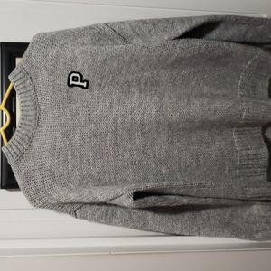 VS Pink letterman style sweater